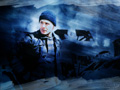 wall Dean bleu